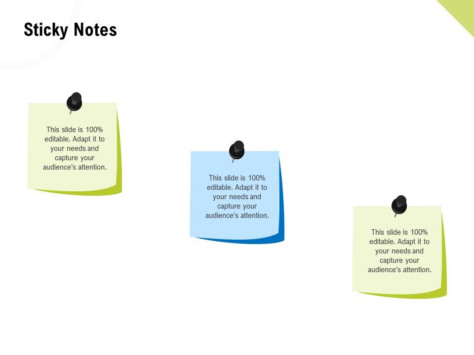 Sticky notes audiences attention ethics ppt powerpoint presentation picture Slide01