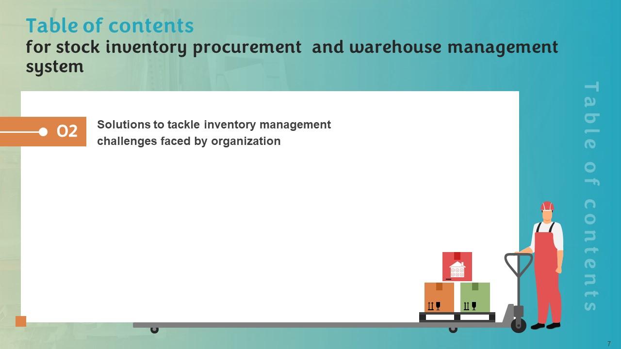 Stock Inventory Procurement And Warehouse Management System Powerpoint