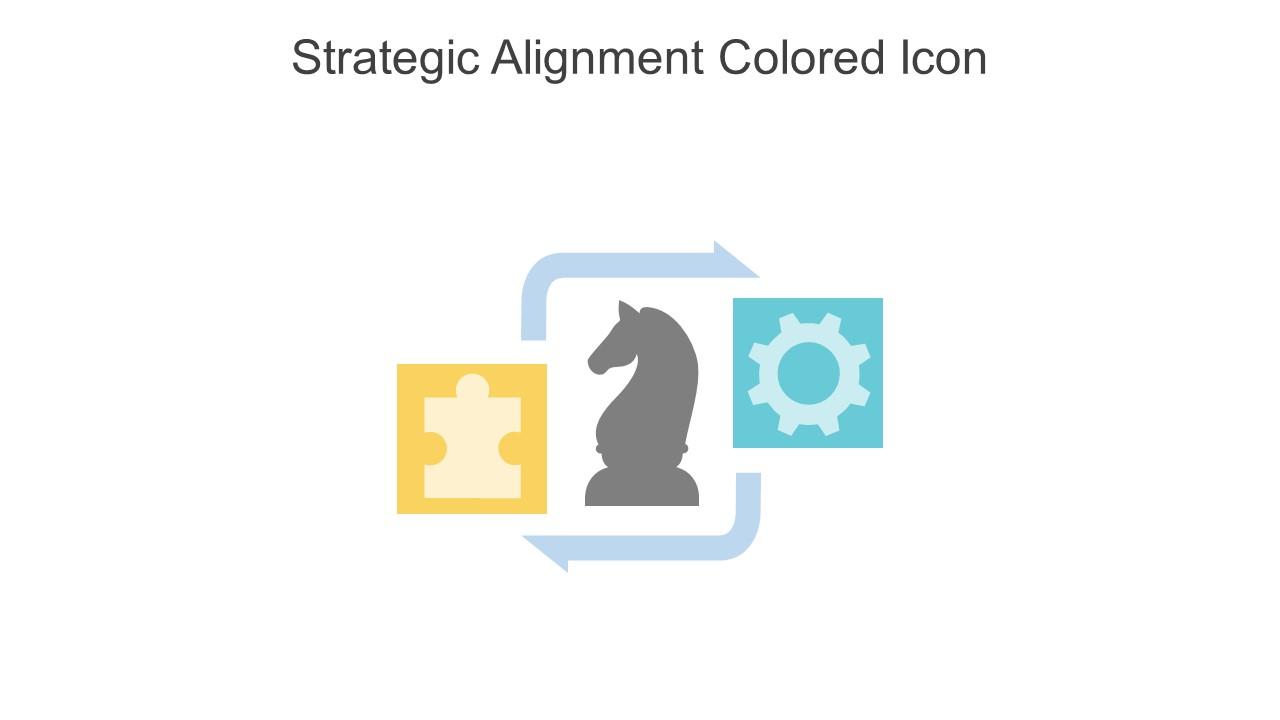 Strategic Alignment Colored Icon In Powerpoint Pptx Png And Editable ...