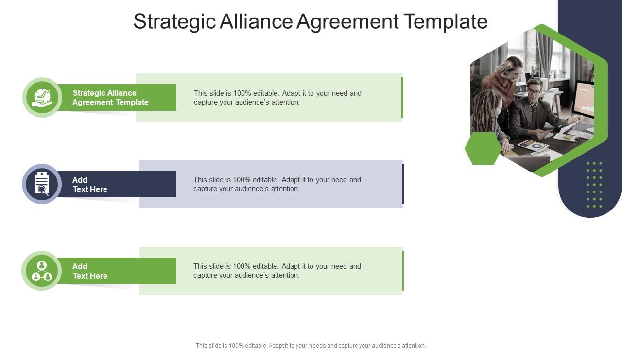 Strategic Alliance Agreement Template In Powerpoint And Google Slides Cpb