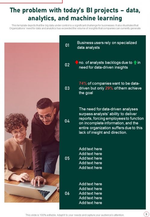 Strategic Playbook For Data Analytics And Machine Learning Report ...