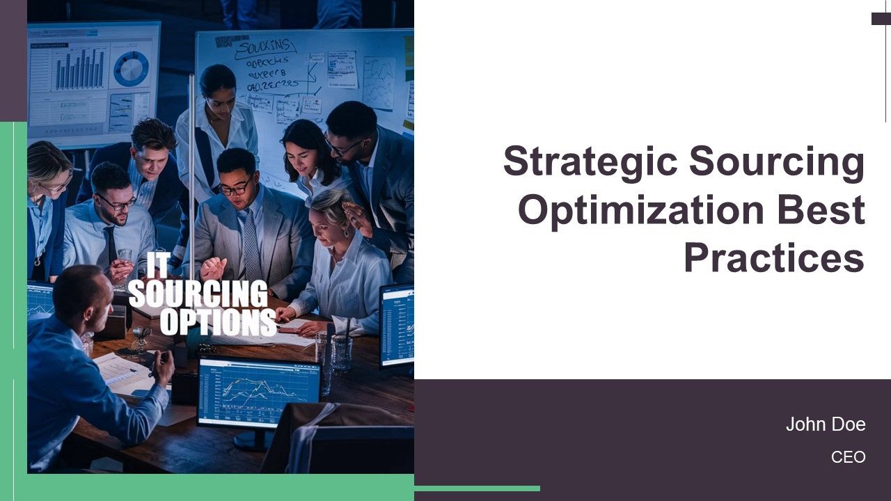 Strategic Sourcing Optimization Best Practices PPT Guidelines AT Strategic Sourcing Optimization Best Practices PPT Guidelines AT