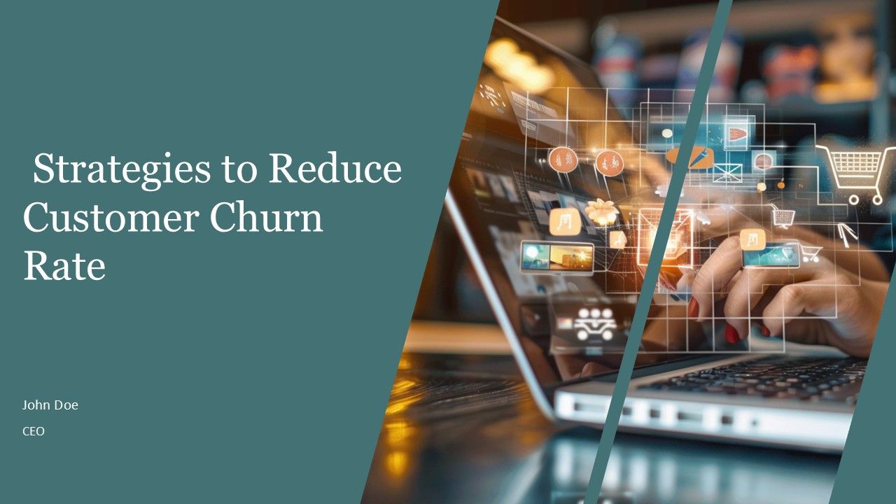 Strategies To Reduce Customer Churn Rate PPT Sample AT Strategies To Reduce Customer Churn Rate PPT Sample AT