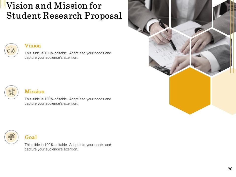 Student research proposal powerpoint presentation slides | Presentation ...