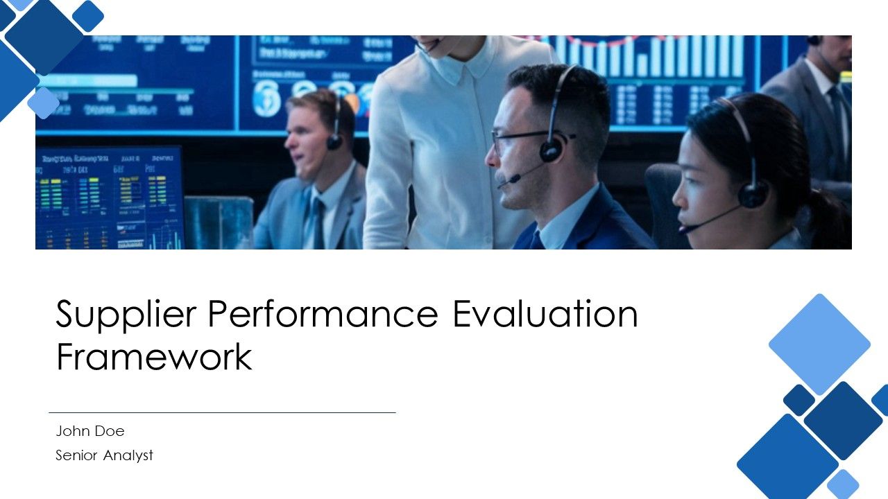 Supplier Performance Evaluation Framework PPT Graphics AT Supplier Performance Evaluation Framework PPT Graphics AT