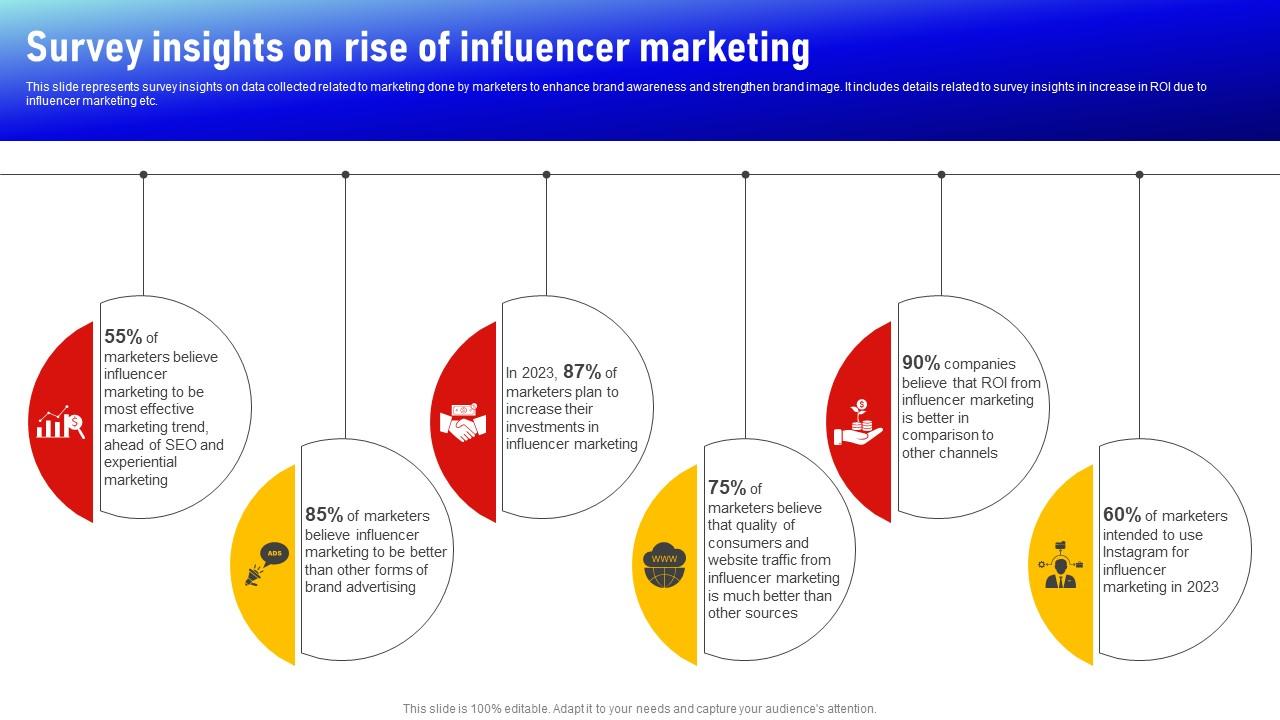 Survey Insights On Rise Of Influencer Marketing Social Media Influencer