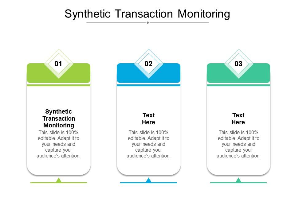Synthetic Transaction Monitoring Ppt Powerpoint Presentation Pictures