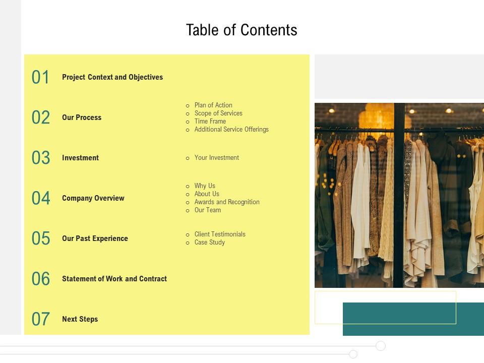 Table of contents l12160 ppt powerpoint presentation infographic template rules Slide00