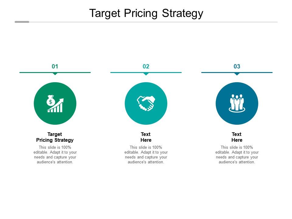 Target pricing strategy ppt powerpoint presentation inspiration designs cpb