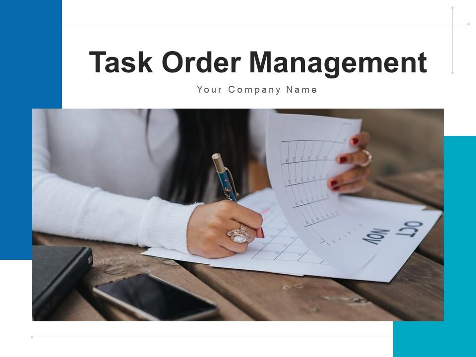 Task order management workflow automation customization development analytics Slide01