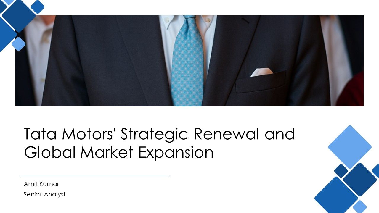 Tata Motors Strategic Renewal And Global Market Expansion PPT Summary AT Tata Motors Strategic Renewal And Global Market Expansion PPT Summary AT