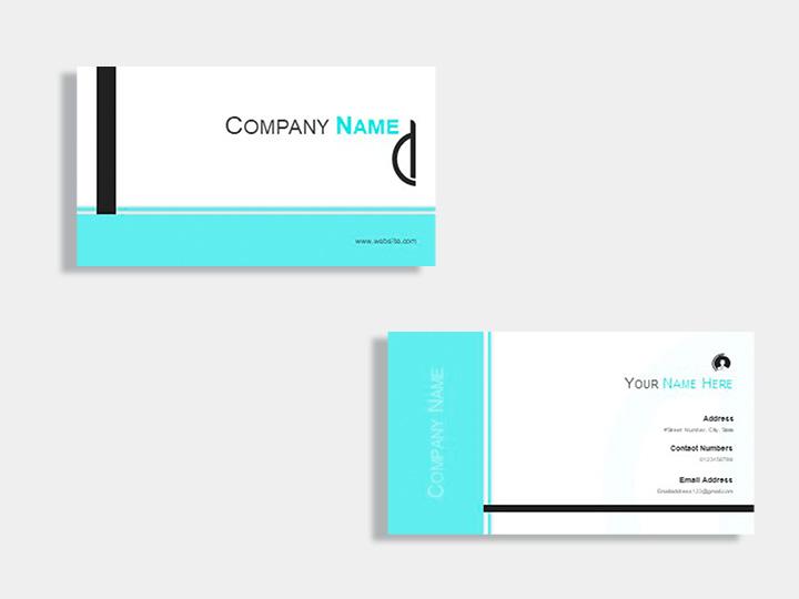 Tax Service Business Card Design Template