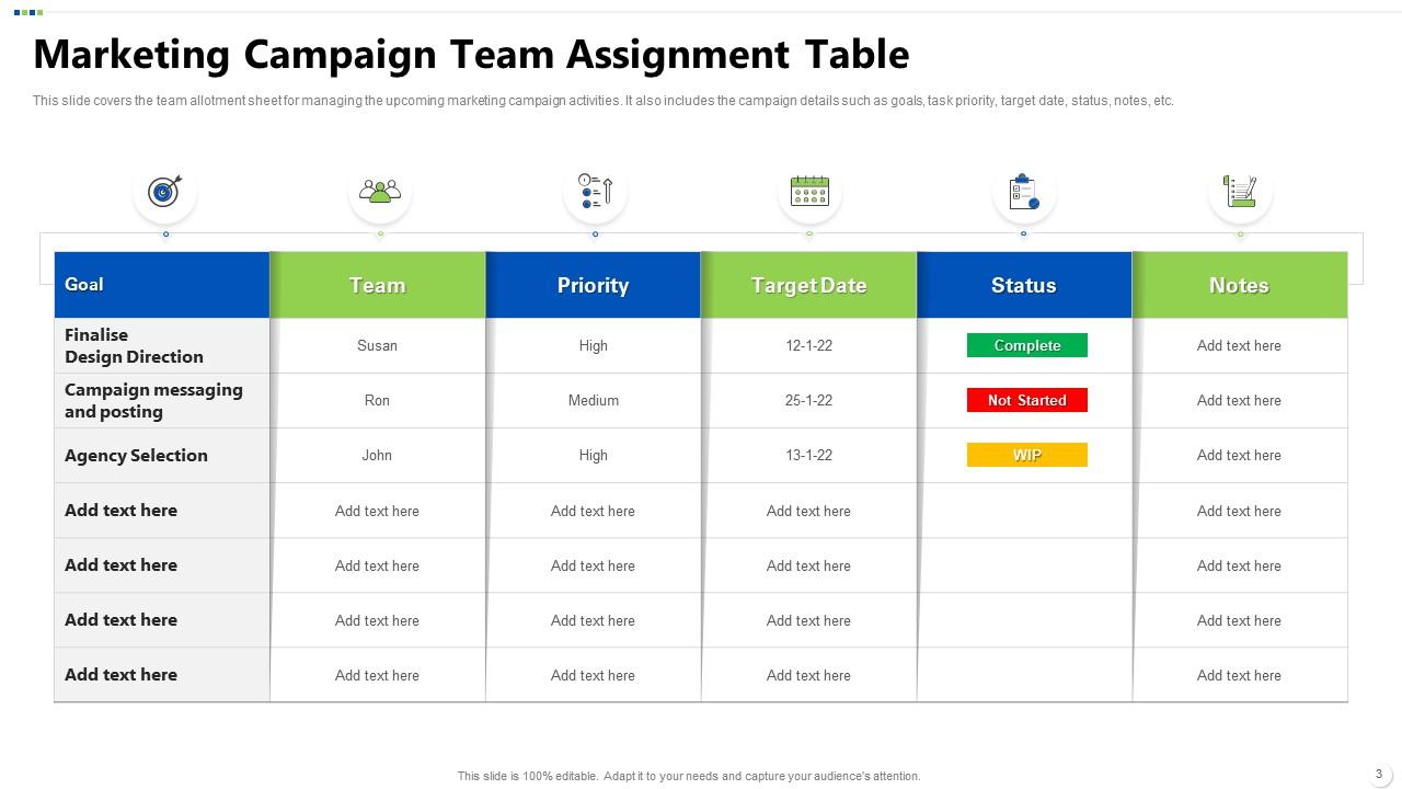 Team Assignment Powerpoint PPT Template Bundles | Presentation Graphics ...