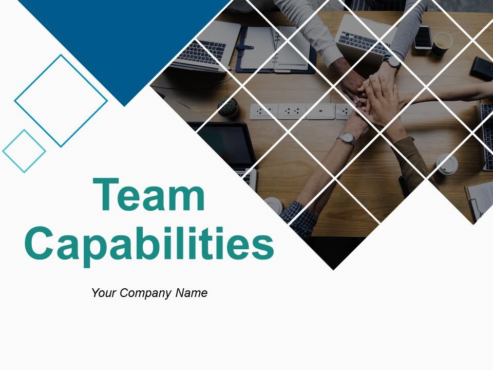 Team Capabilities Powerpoint Presentation Slides Slide01