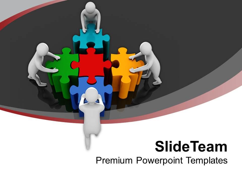 Free Teamwork Powerpoint Presentation Templates