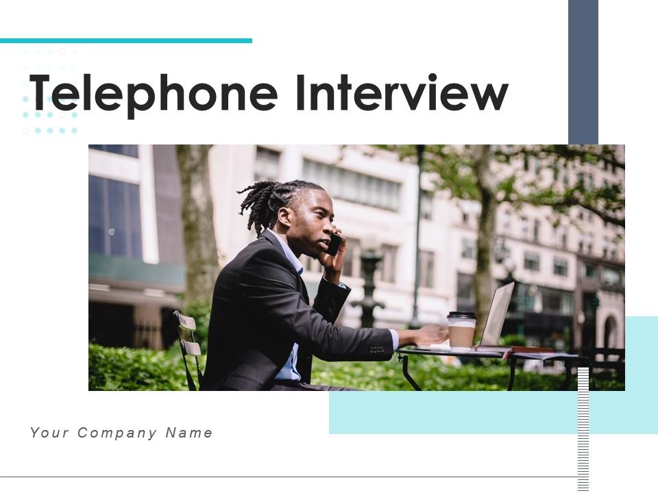 Telephone Interview Entrepreneur Investor Associate Candidate Resource Representing