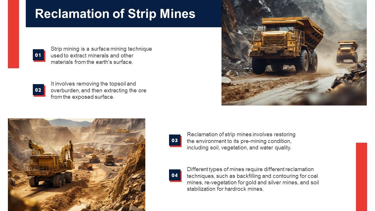 Three Different Types Mines Powerpoint Presentation And Google Slides