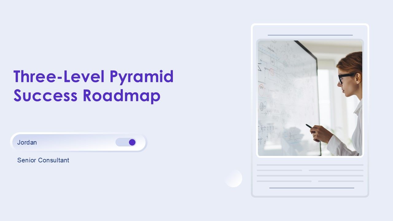Three Level Pyramid Success Roadmap PPT PowerPoint AT Three Level Pyramid Success Roadmap PPT PowerPoint AT