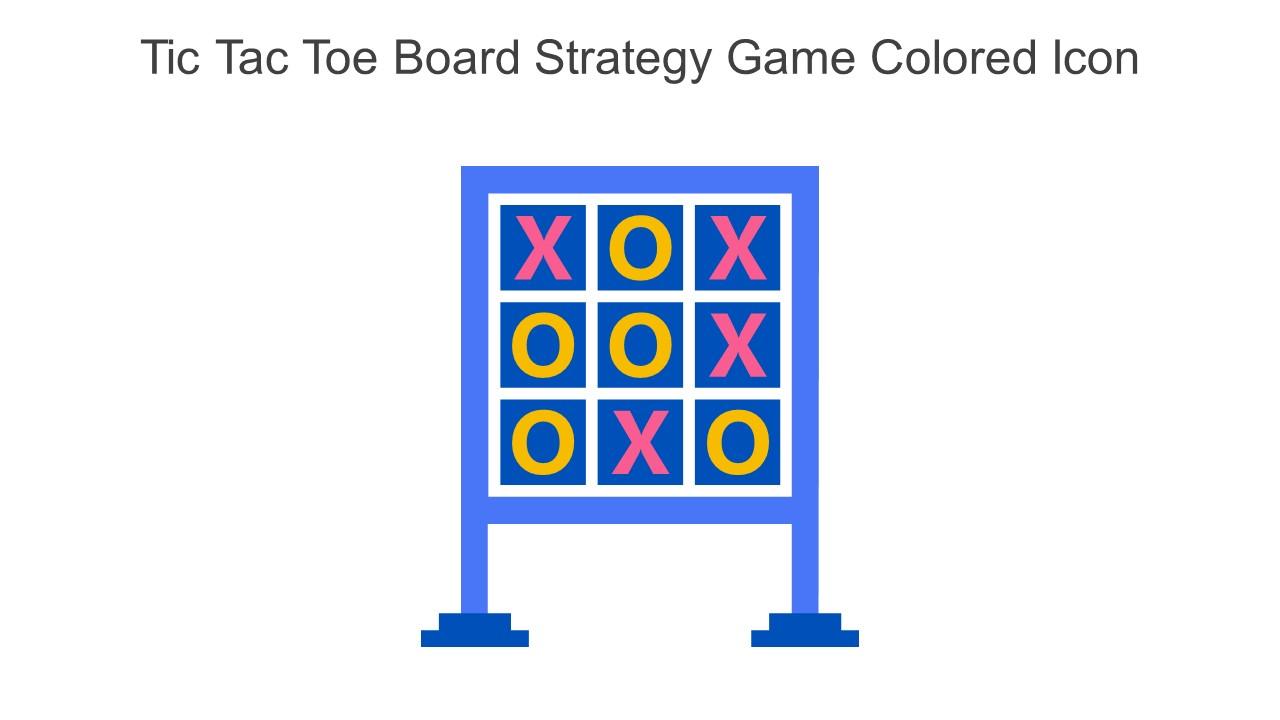 Premium PSD  Tic tac toe games strategy on transparent background