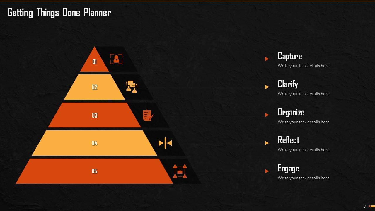 Time Management With Getting Things Done Technique Training Ppt PPT Example