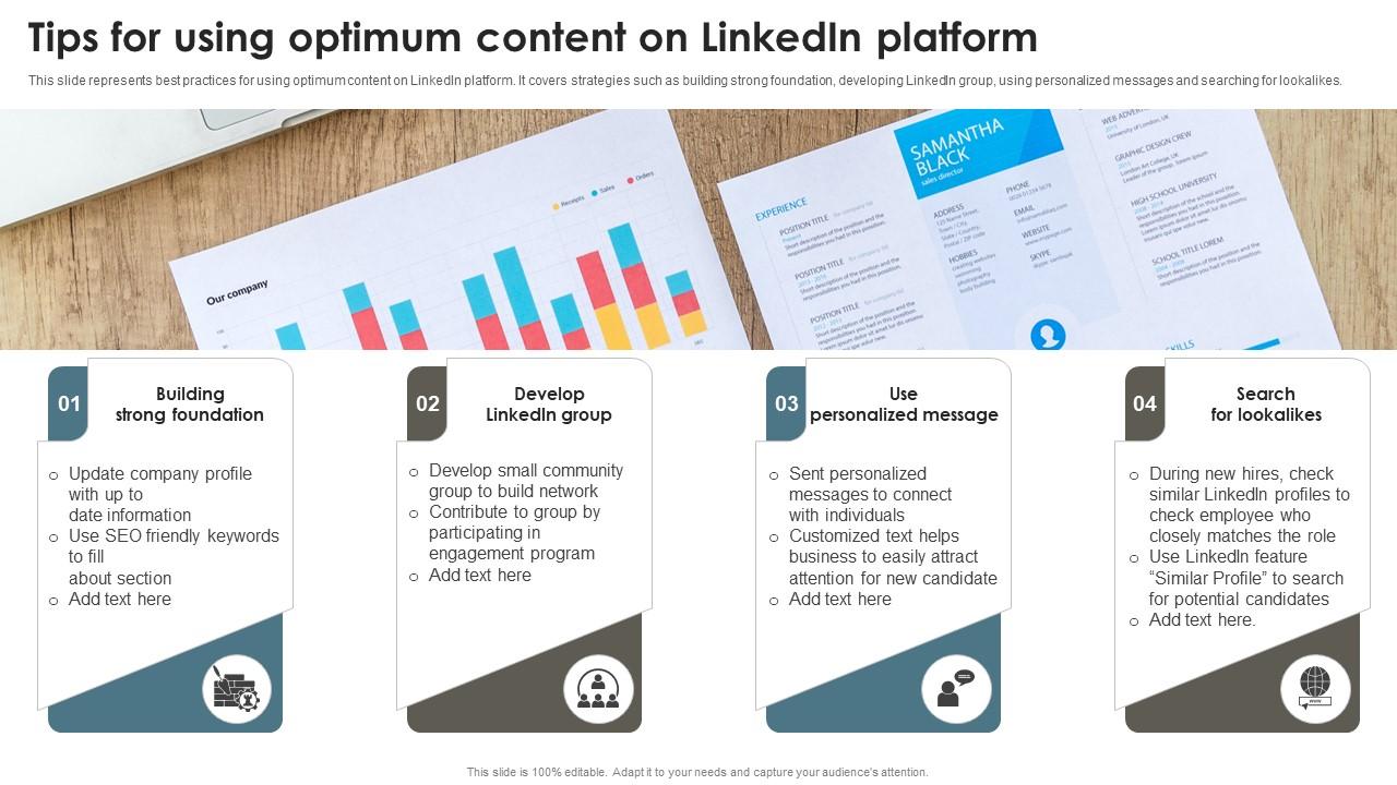 Tips For Using Optimum Content On Linkedin Platform Recruitment Agency ...