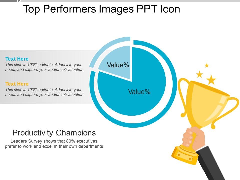 Top performers images ppt icon Slide00