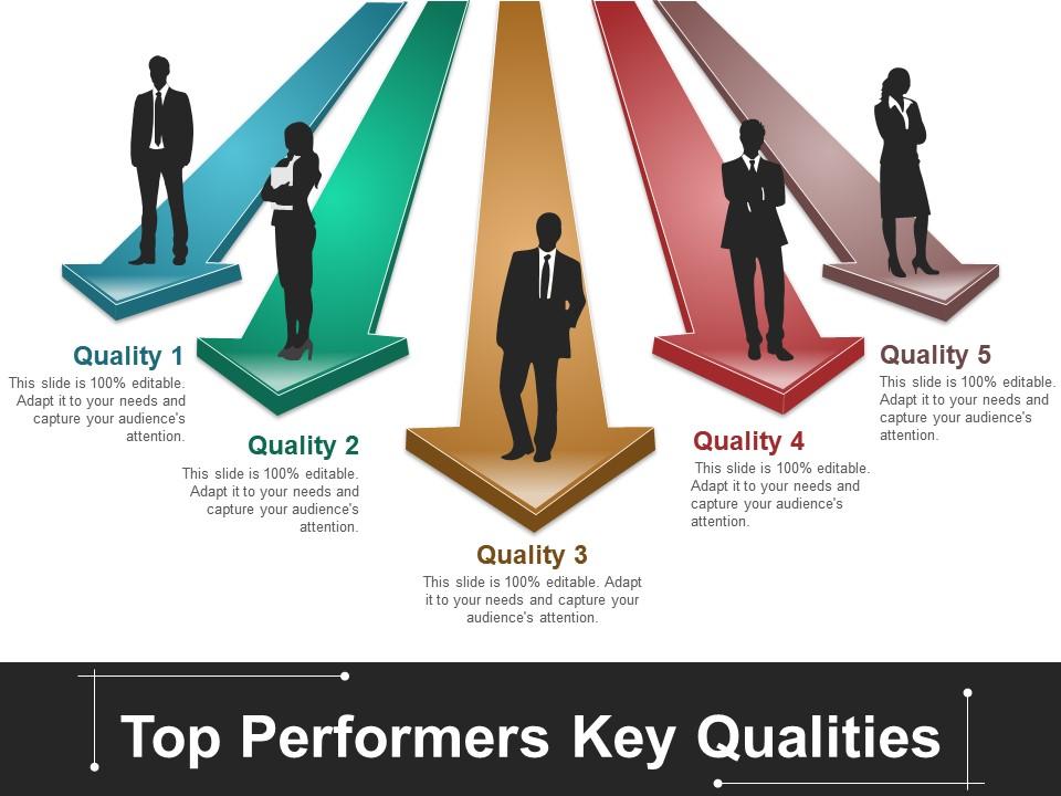 Top performers key qualities ppt ideas Slide01