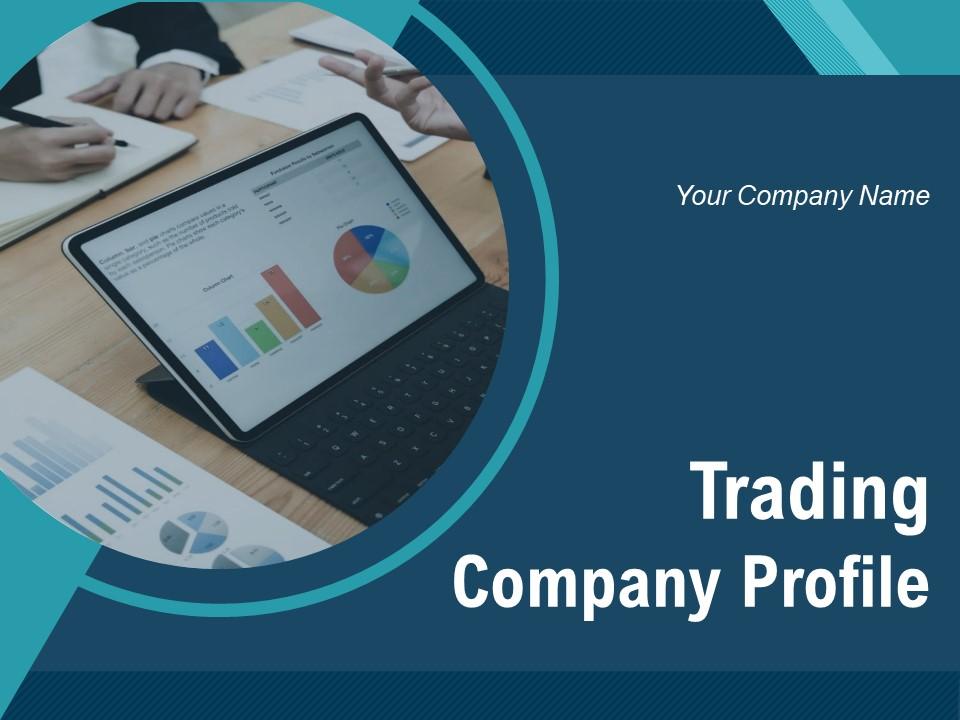 Trading company profile powerpoint presentation slides Slide01