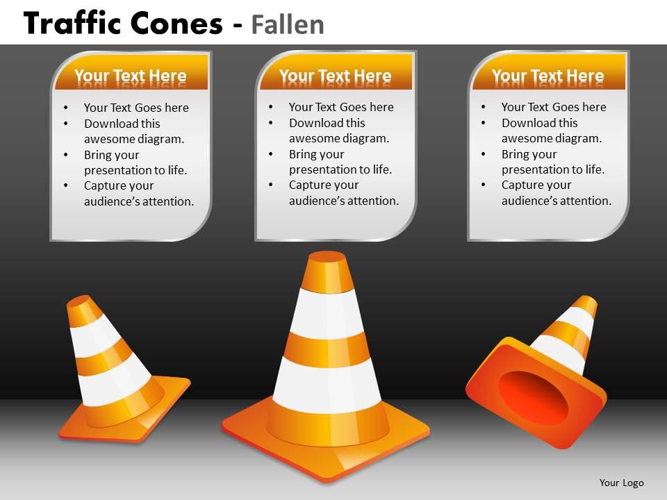 Traffic cones fallen ppt 2 Slide00