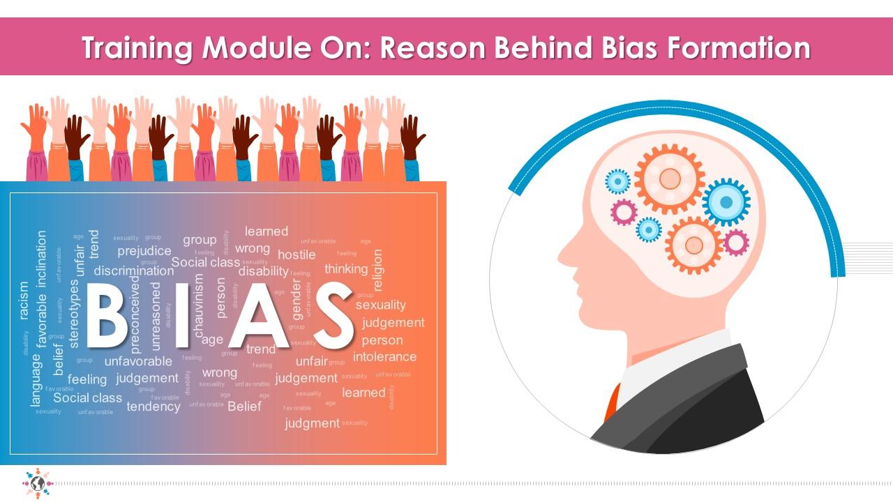 Training module diversity and inclusion reasons behind bias formation edu ppt Slide01