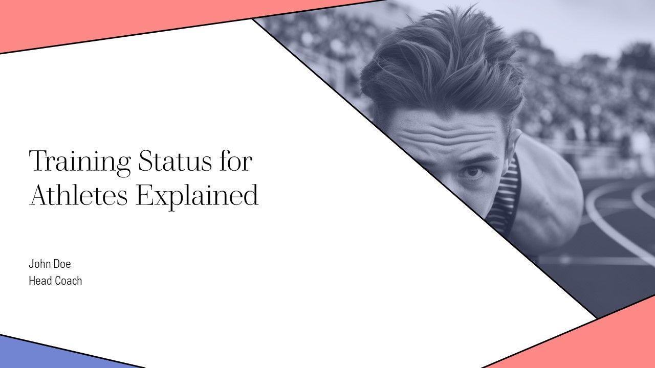 Training Status For Athletes Explained PPT Template AT