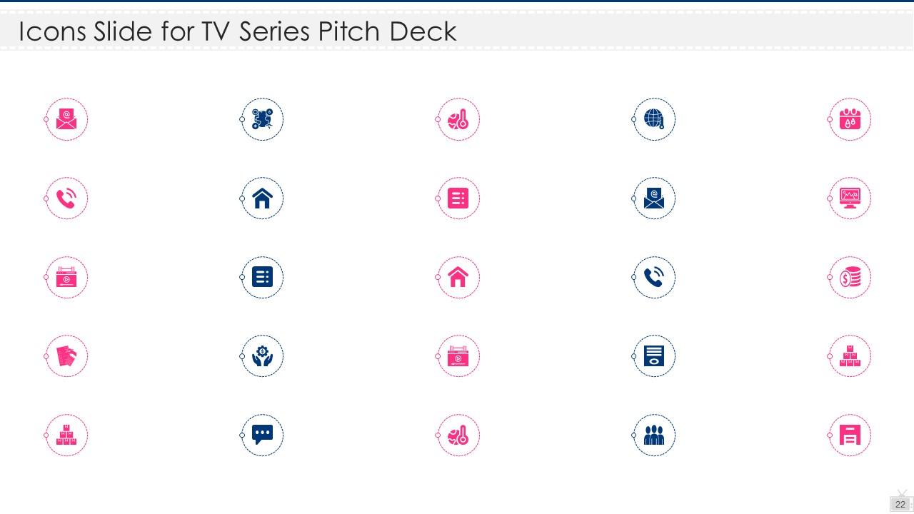 TV Series Pitch Deck Ppt Template Presentation Graphics