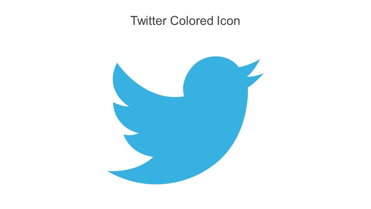 Twitter Colored Icon Slide01