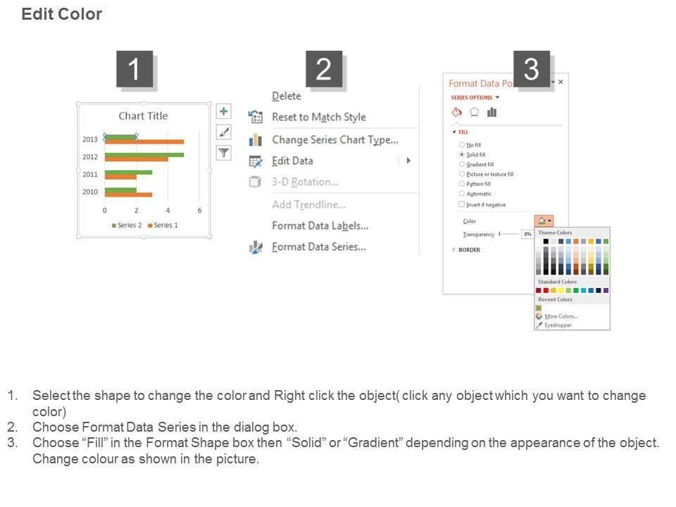 Two Data Driven Comparison Charts For Analysis Powerpoint Slides ...