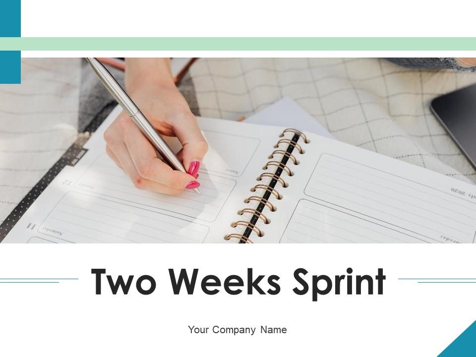Two Weeks Sprint Product Planning Development Timeline Business Slide01