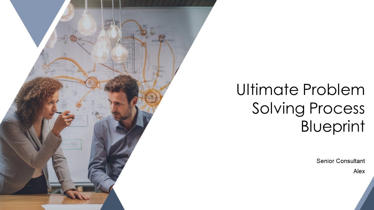 Ultimate Problem Solving Process Blueprint PPT Graphics AT