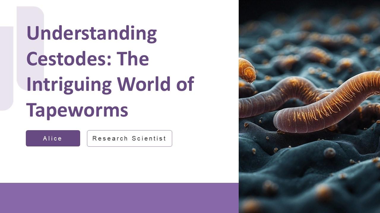 Understanding Cestodes The Intriguing World Of Tapeworms PPT Template ...