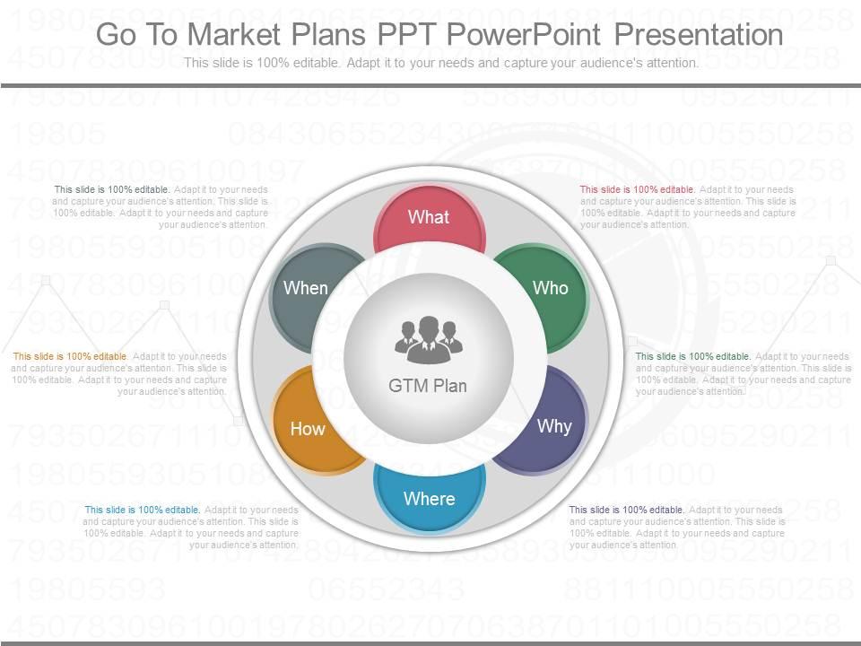 Unique go to market plans ppt powerpoint presentation Slide01