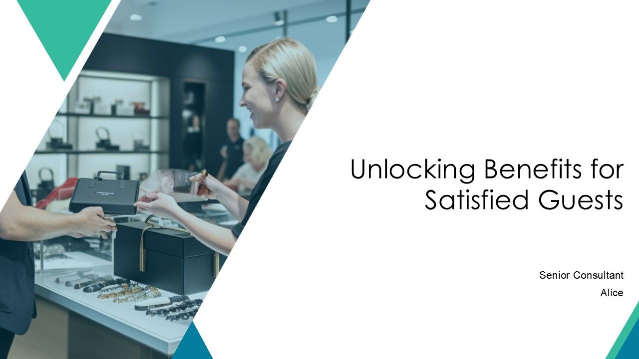 Unlocking Benefits For Satisfied Guests PPT Mockup AT Unlocking Benefits For Satisfied Guests PPT Mockup AT