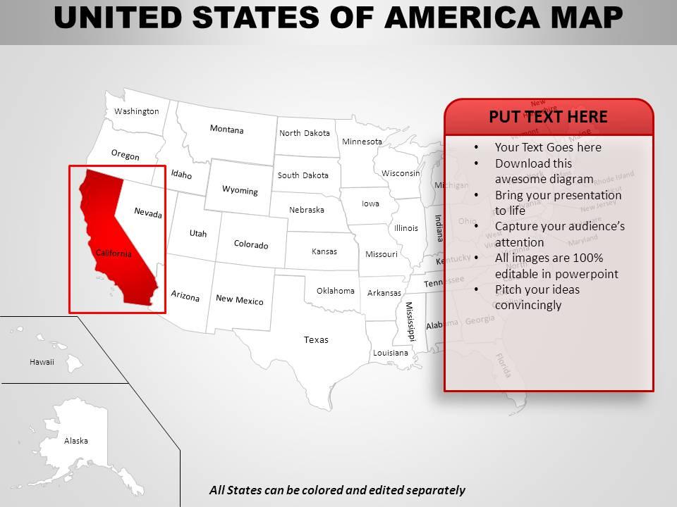 Top 10 Editable United States Map PowerPoint Presentation Templates In 2025 Usa Country Powerpoint Maps Slide30