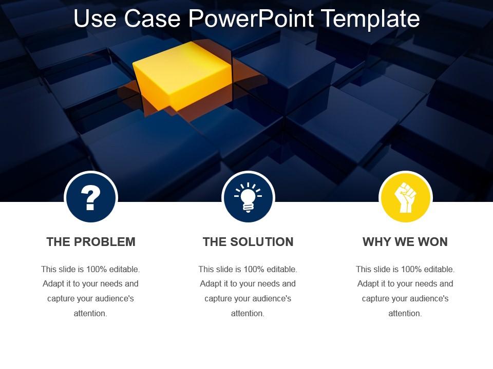 Use case powerpoint template Slide00