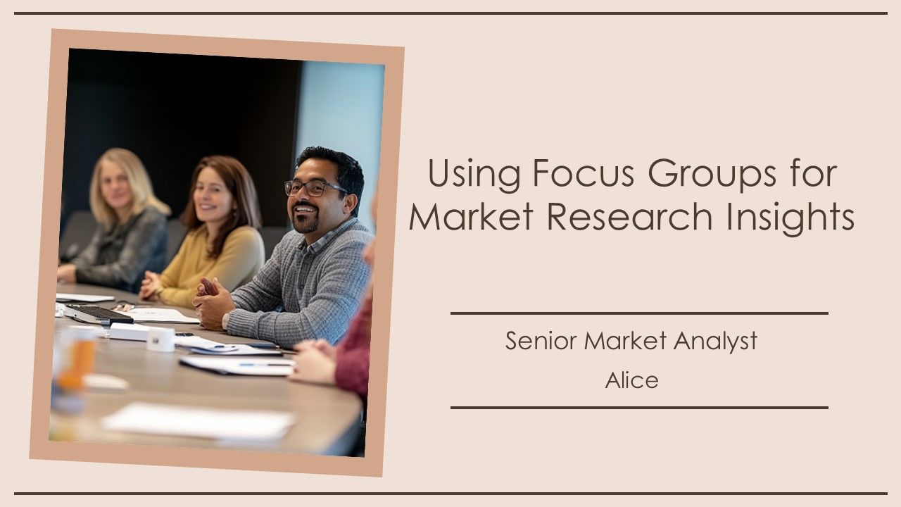 Using Focus Groups For Market Research Insights PPT Graphics AT
