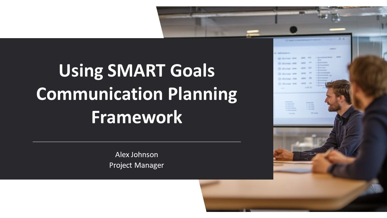 Enhancing Learning Strategies Using Smart Framework Using SMART Goals Communication Planning Framework PPT Graphics AT