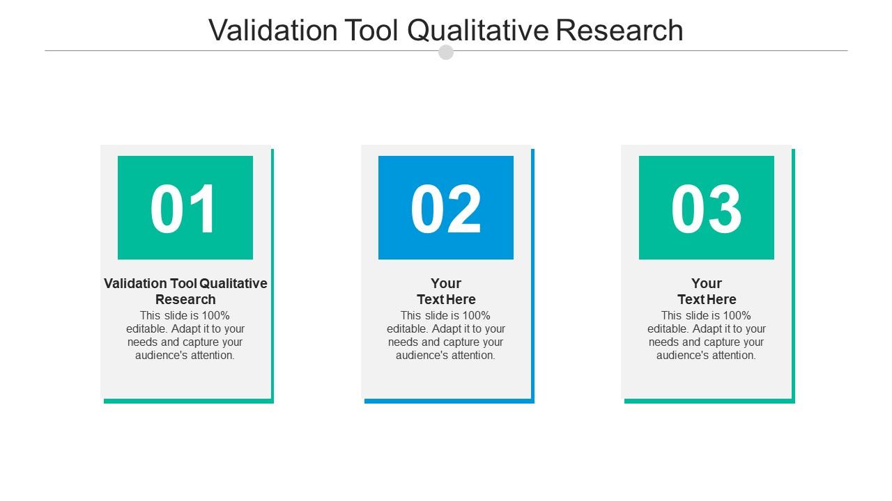 Validation Tool Qualitative Research Ppt Powerpoint Presentation ...