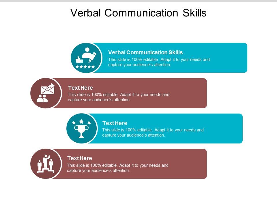 verbal skills in presentation