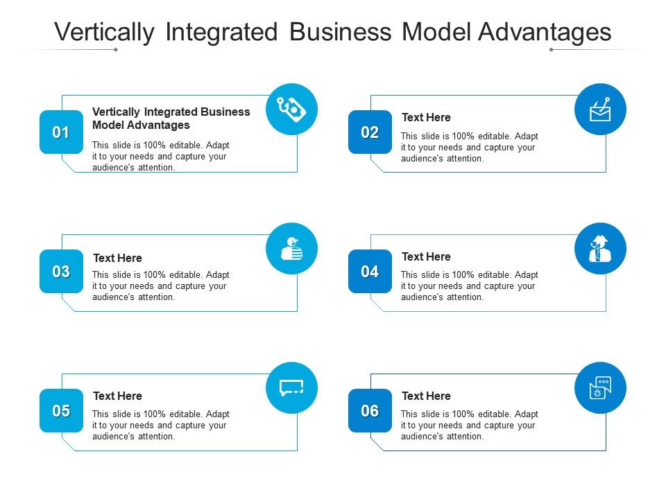 Vertically Integrated Business Model Advantages Ppt Powerpoint Presentation Infographic Cpb