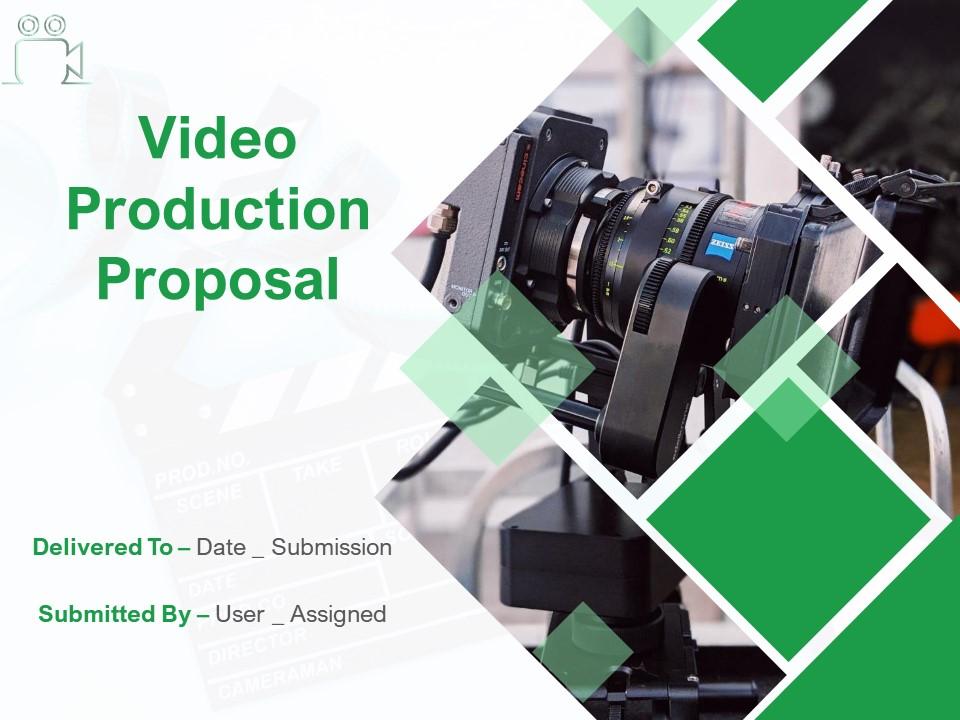 Video production proposal powerpoint presentation slides