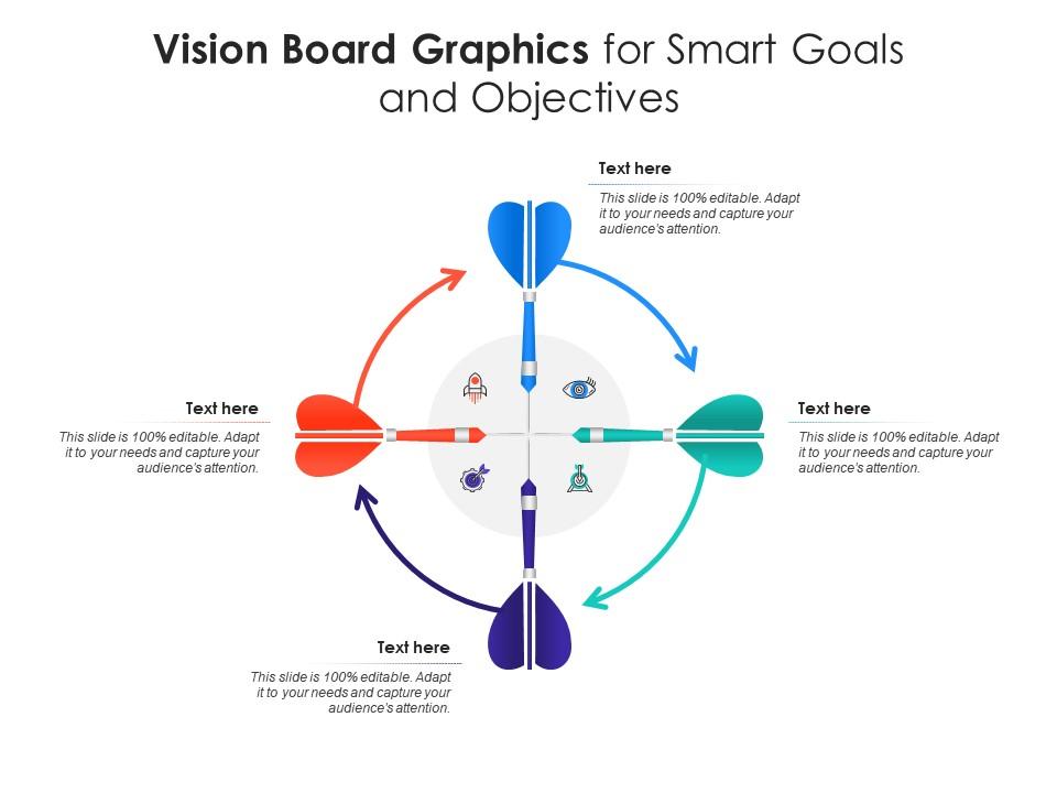 Vision Board Graphics For Smart Goals And Objectives Infographic ...