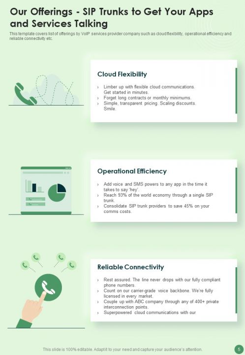 Voip Proposal Template Report Sample Example Document Presentation