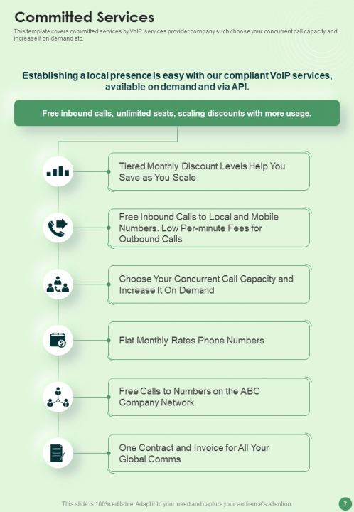 Voip Proposal Template Report Sample Example Document Presentation